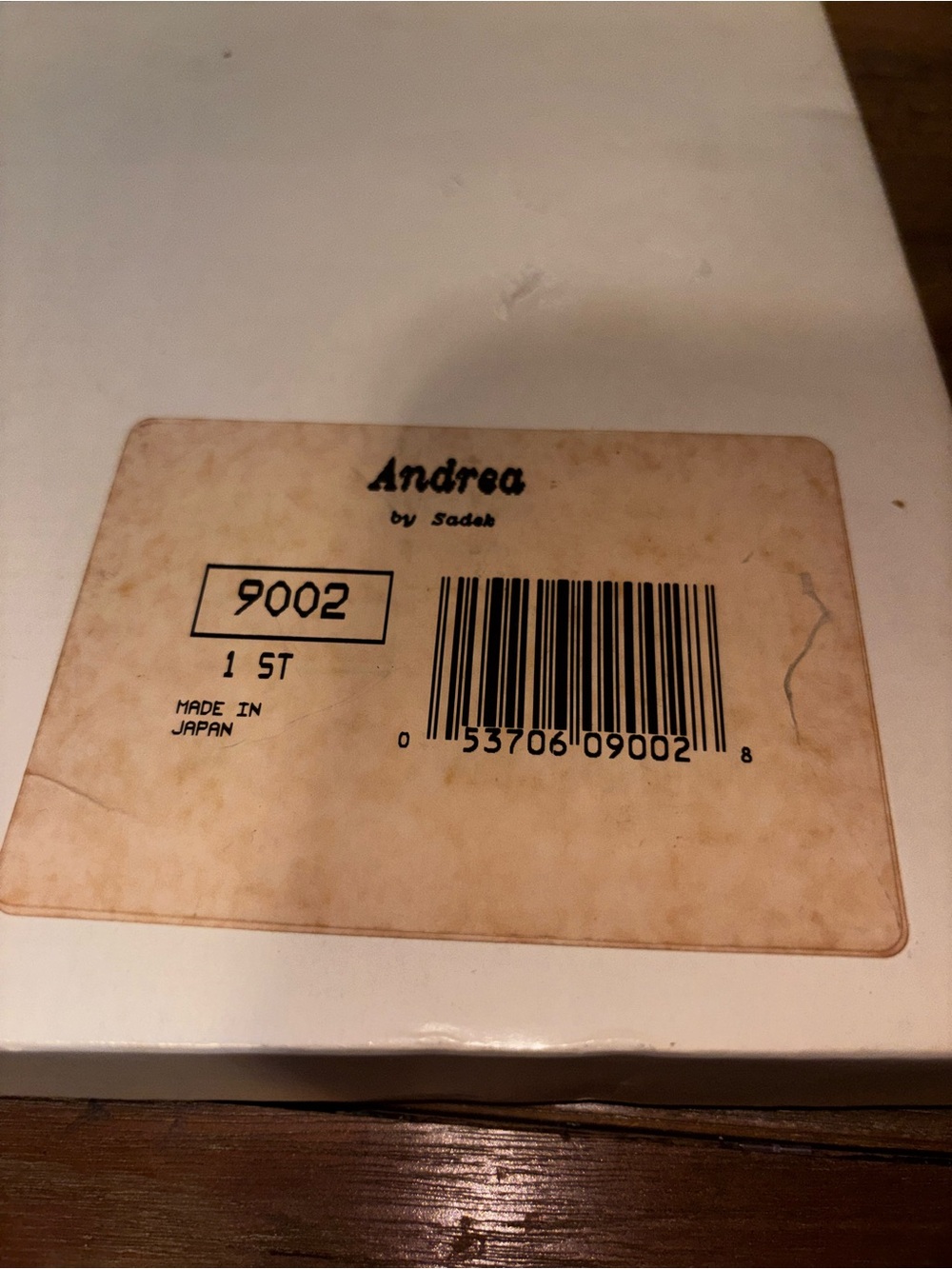 Andrea by Sadek Vintage Cheese Board and Knife Corona Floral Pattern Japan‎ new - Picture 4 of 4